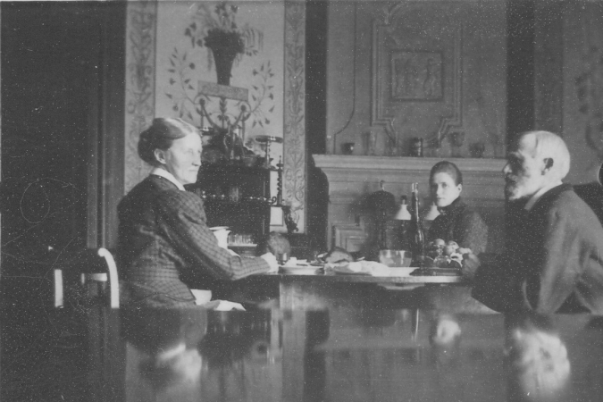 Sala jadalna, pocz. XX w.